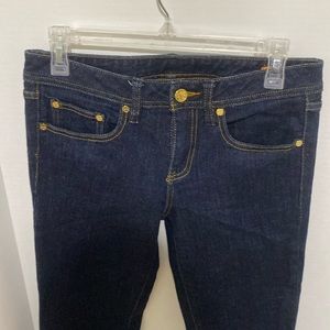 Tory Burch Classic Tory Boot Cut Jeans